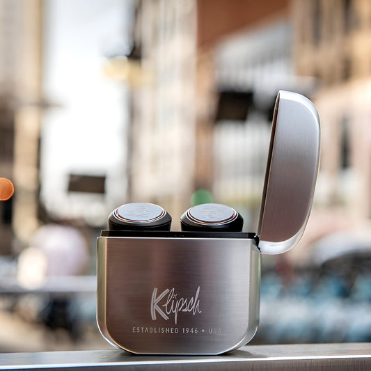 Klipsch T5 True Wireless Earbuds – Premium Sound, Long Battery Life, and Sleek Charging Case