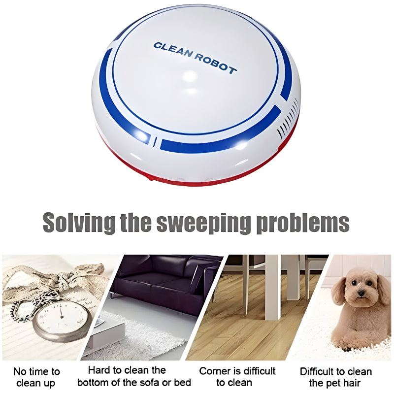 Ultimate Multi-Function One-Key Operation Sweeping Robot Cleaner With Super Strong Suction